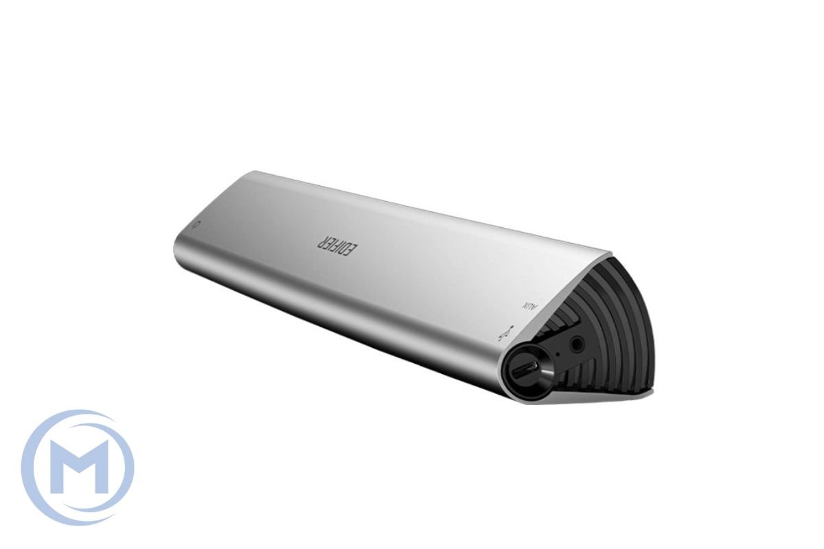 Беспроводная колонка Edifier MF200, ≥85dB(A), 5.1BT/ USB-C Sound card / 3.5mm AUX, 4W+4W (RMS), серый