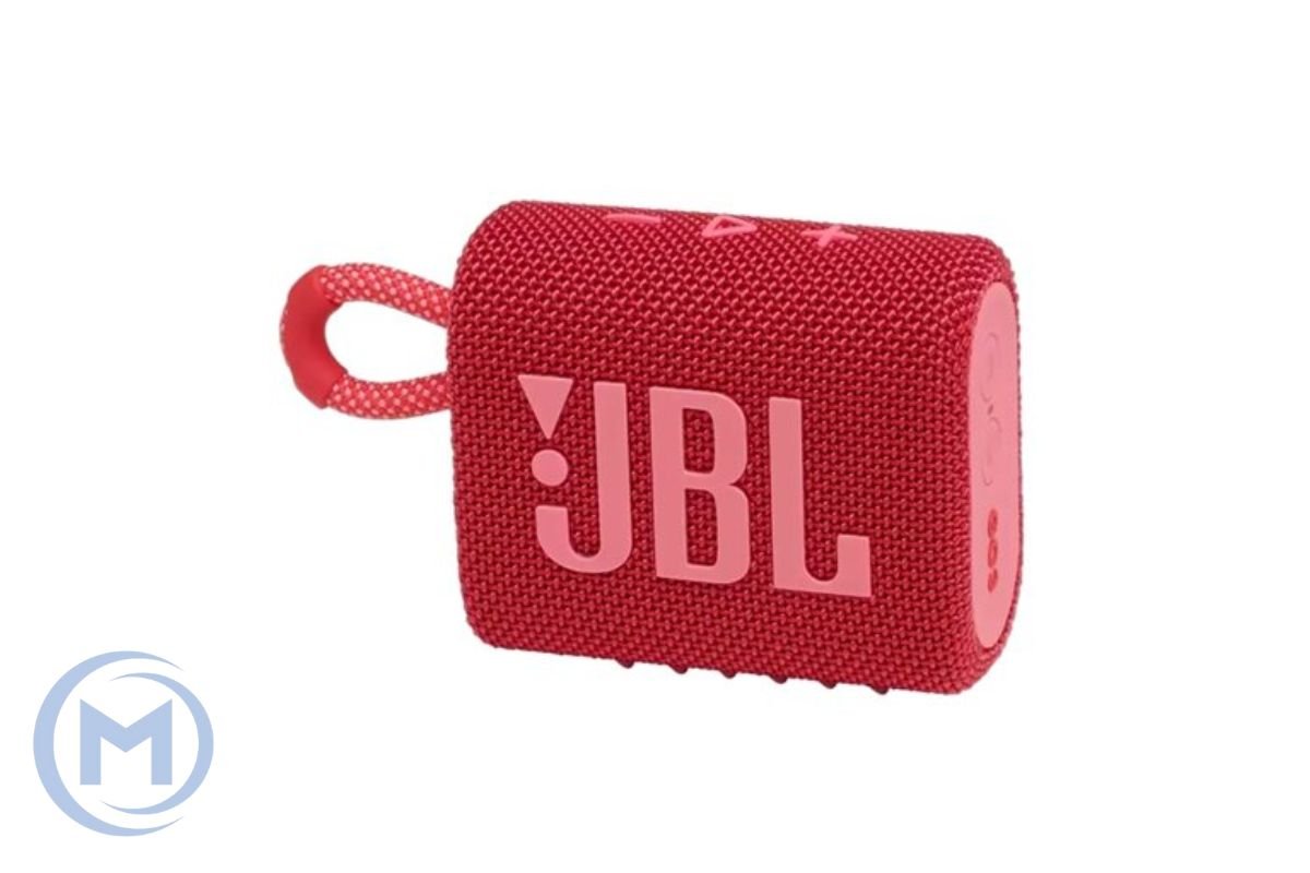 Беспроводная колонка JBL GO 3, 5.1 Bluetooth, 110Hz-20kHz, Waterproof IP67, 3.5 jack, USB-TypeC, Время работы 5ч, Красный[JBLGO3RED]