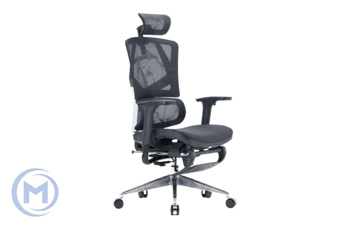 Office Chair SIHOO M90C-401 BLACK 3D Armrest, class 3 TUV gaslift,350mm aluminuim base