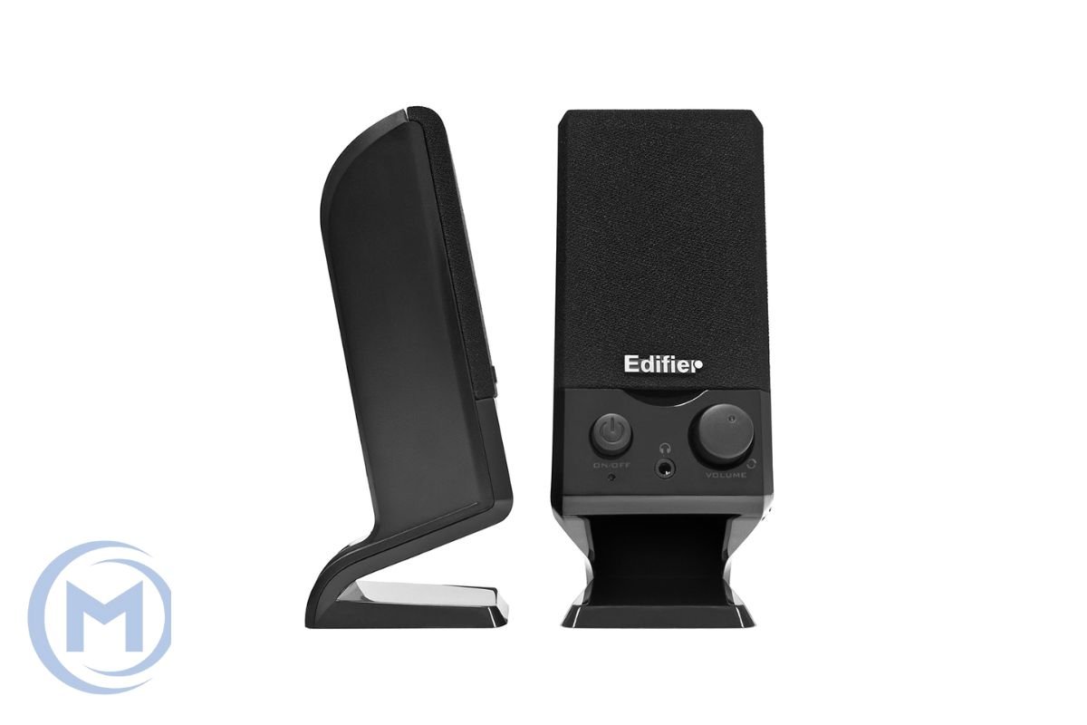Звуковая система Edifier M1250, 2.0, 150-20000 Гц, 2х0.6 Вт, 3.5 MiniJack, Черный