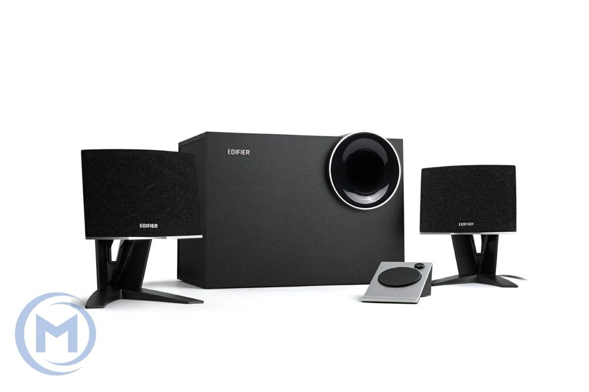 Звуковая система Edifier M203BT 2.1, Bluetooth 5.0, AUX, Пульт управления, Черный