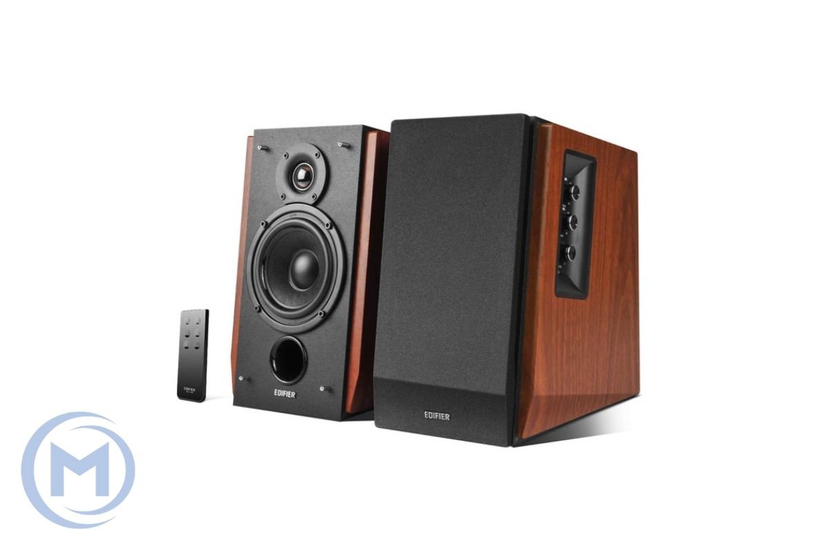 Звуковая система Edifier R1700BT 2.0, ≥85dB(A), BT, RCA, 15W×2 (tweeter) +18W×2 (mid-bass driver) , Коричневый