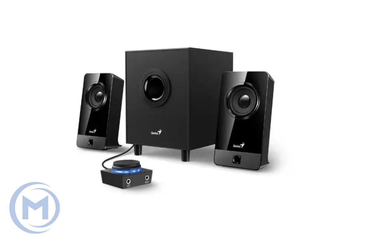 Звуковая система Genius SW-2.1 300X, Black, 10W , EU, 25Hz-20KHz, 3.5мм
