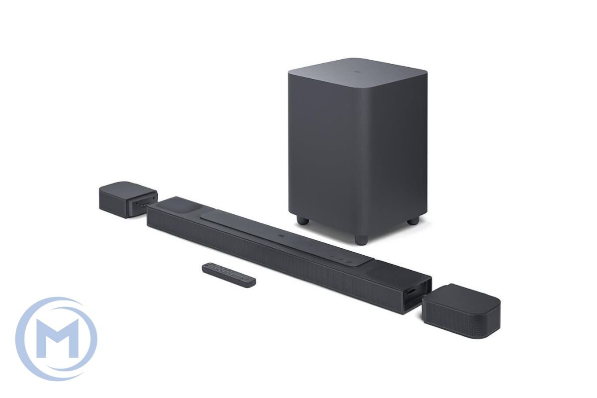 Звуковая система JBL 5.1.2 SOUNDBAR WITH WIRELESS SUBWOOFER 720W, 5.0 Bluetooth, 3D, AirPlay, Alexa MRM, Chromecast™, Dolby Atmos®, USB, Wi-Fi 5G, HDMI, Черный [JBLBAR800PROBLKUK]