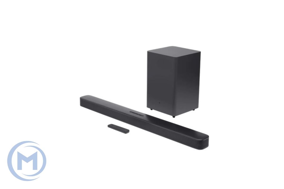 Звуковая система JBL BAR 2.1_DEEP BASS 300W, 4.2 Bluetooth, Dolby Atmos®,USB, Wi-Fi 5G, HDMI, Optical, Черный [JBLBAR21DBM2BLKUK]
