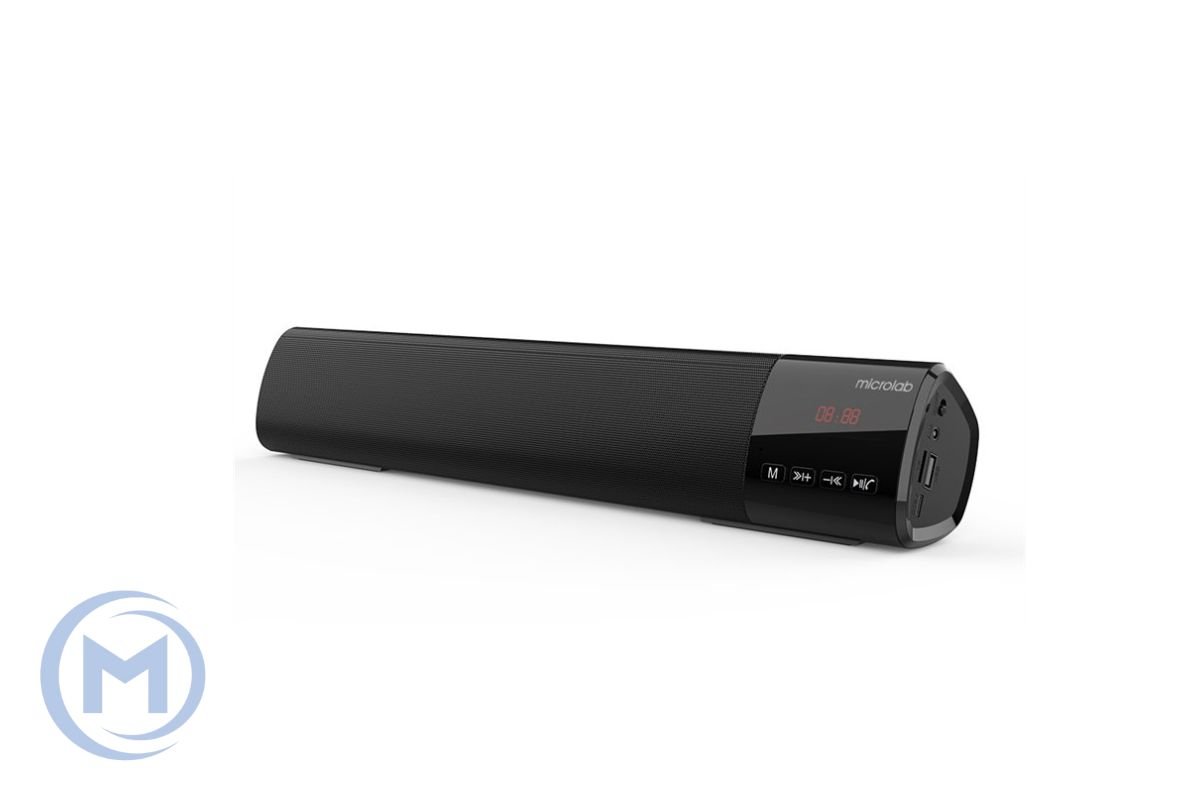 Microlab Portable Speakers MS212 5W*2, Bluetooth,1200mAH, FM, microSD,3.5mm Line in, USB