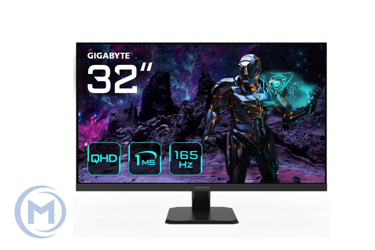 GIGABYTE 32" GS32Q IPS 1ms, 12000000:1, 300 кд/м2, 2560x1440 QHD, 170Hrz, 178/178 2xHDMI,DP
