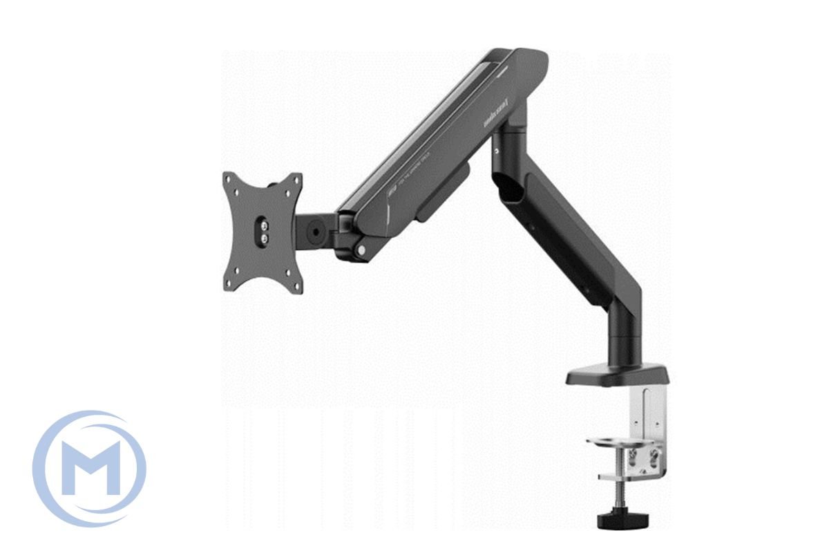 Monitor Arm AD-W-A9-1S-BB AndaSeat 17''-42',max 15Kg, rotation 360°, Tilt Range -75° to 75° BLACK