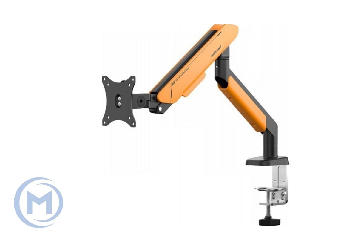 Monitor Arm AD-W-A9-1S-BO AndaSeat 17''-42',max 15Kg, rotation 360°, Tilt Range -75° to 75° ORANGE