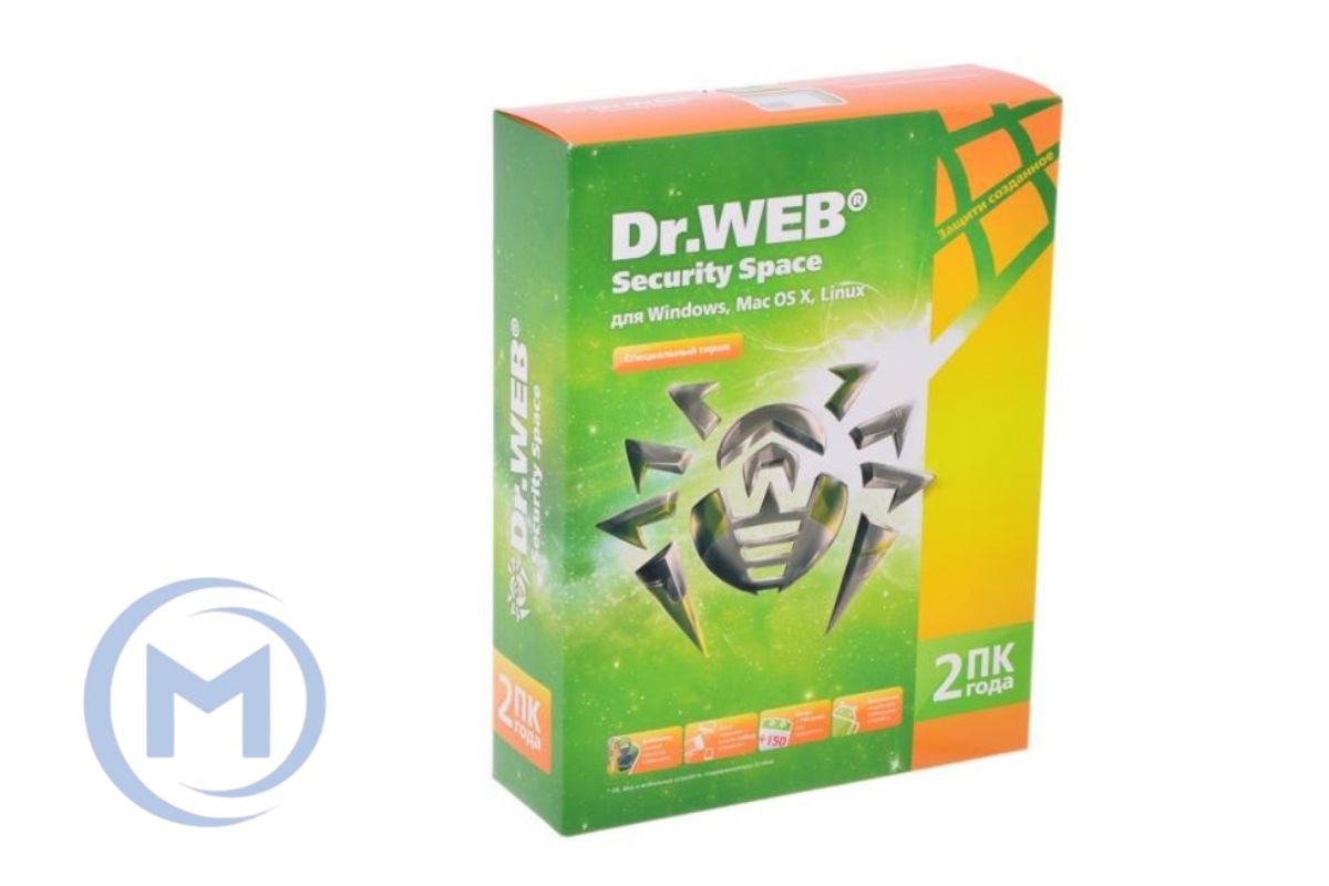 DrWEB Security Space 2пк 2года
