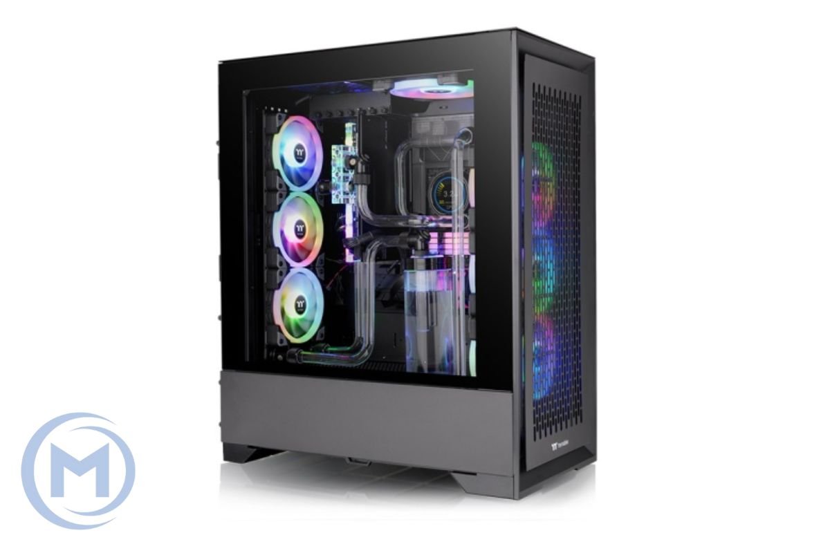 Корпус Thermaltake CTE T500 Air/Black/Win/SPCC/Tempered Glass*1/CT140 Fan*3CA-1X8-00F1WN-00