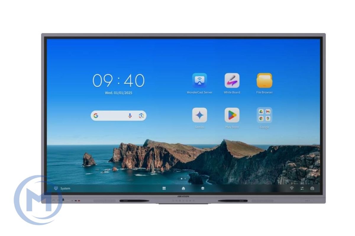 Interactive Flat Panel HIKVISION DS-D5B75RB/EL 75" 3840×2160 Android 13.0 8GB/64GB