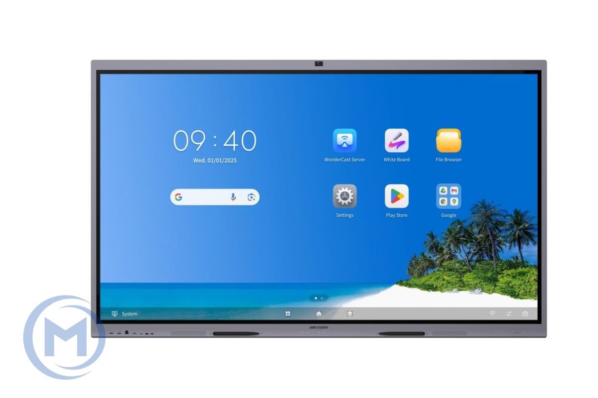 Interactive Flat Panel UNIVIEW MW3575-U-X 75'' 3840x2160,Android 13, 8GB/128GB,20касаний УЦЕНКА