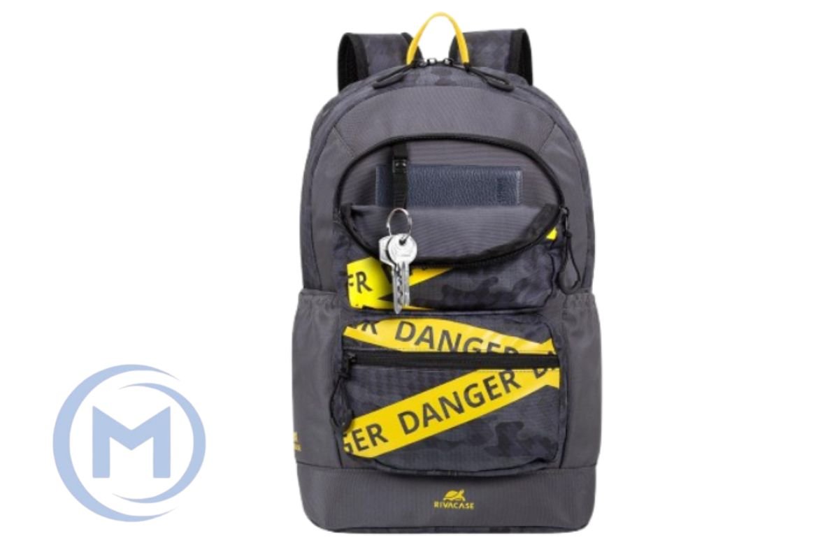 RivaCase 5431 EREBUS Grey camo 20L 15.6" Backpack