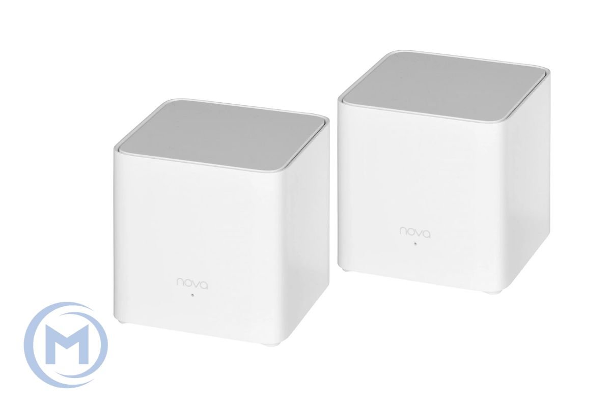 Wireless Mesh Wi-Fi System Tenda EX3(2-pack) AX1500 1201Mbps on 5GHz,300Mbps on 2.4GHz 200м2