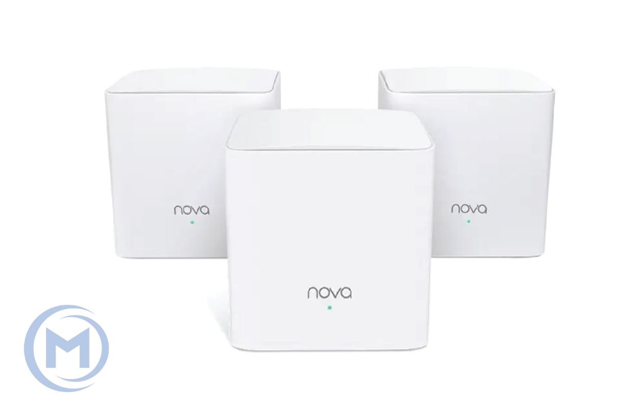 Wireless Mesh Wi-Fi System Tenda NOVA MW5(3-pack) AC1200 867Mbps on 5GHz,300Mbps on 2.4GHz 320м2