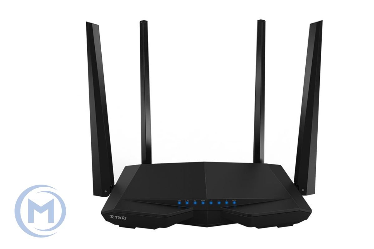 Wireless AP+Router Tenda AC6 AC1200 Smart Dual Band Gigabit Router 4*5dBi Antennas 300+1167Mbps