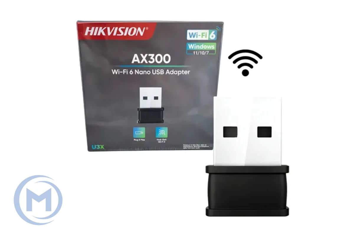 Wireless Adapter HIKVISION DS-3WRU3X 300Mbps AX300 Wi-Fi 6 Nano USB Adapter
