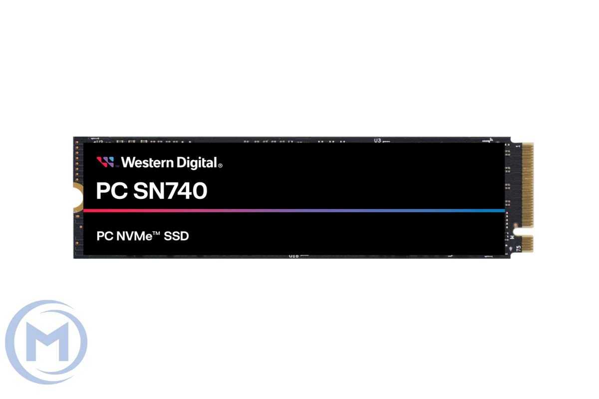 Western Digital SN740 512GB PCIe NVMe Gen4x4, M.2 2280, Read/Write 5000/4900MB/s, IOPS 4K Read/Write 460K/800K [SDDQNQD-512-1014] OEM