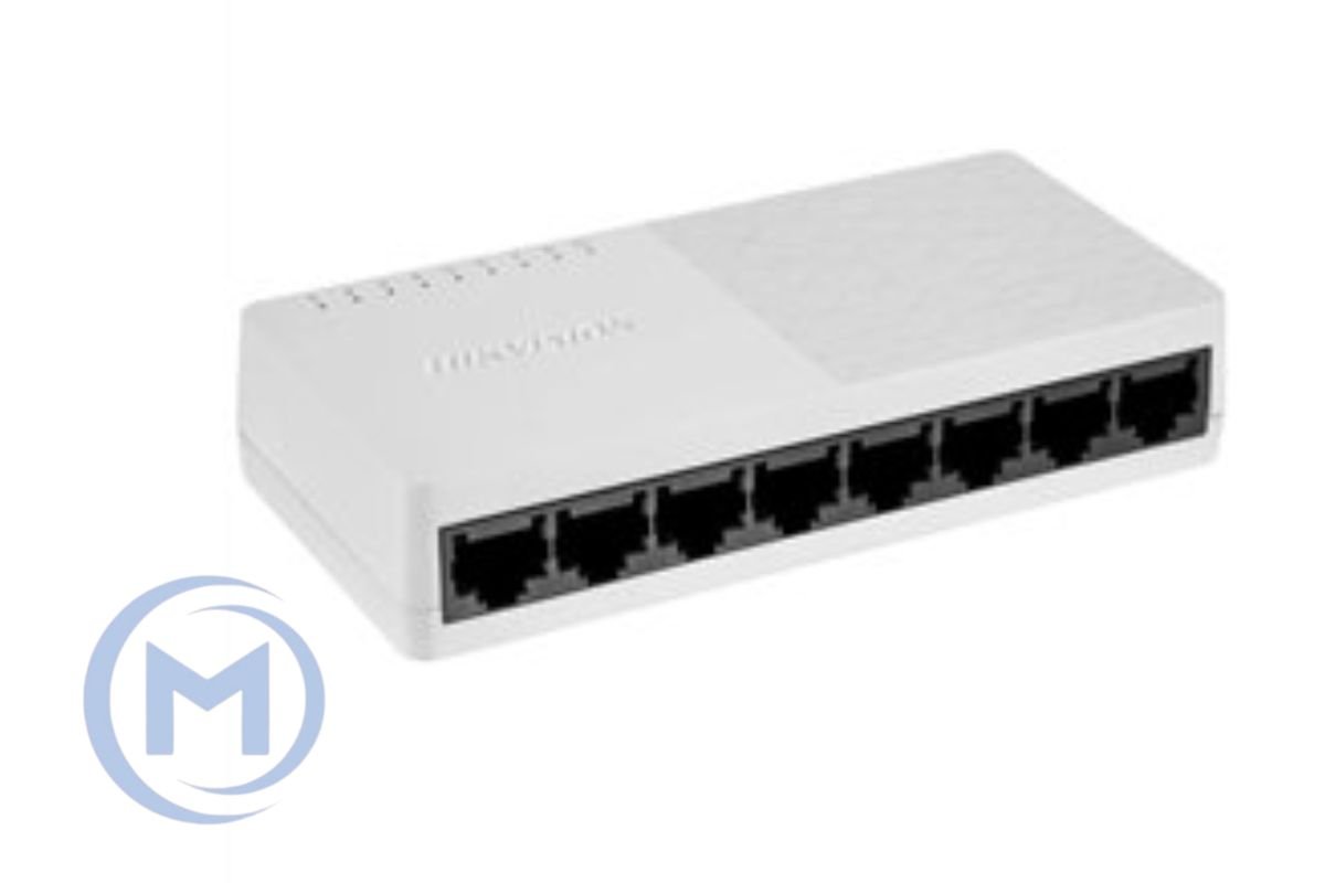 HUB Switch HIKVISION DS-3E0108D-O 8-port 10/100Mbps