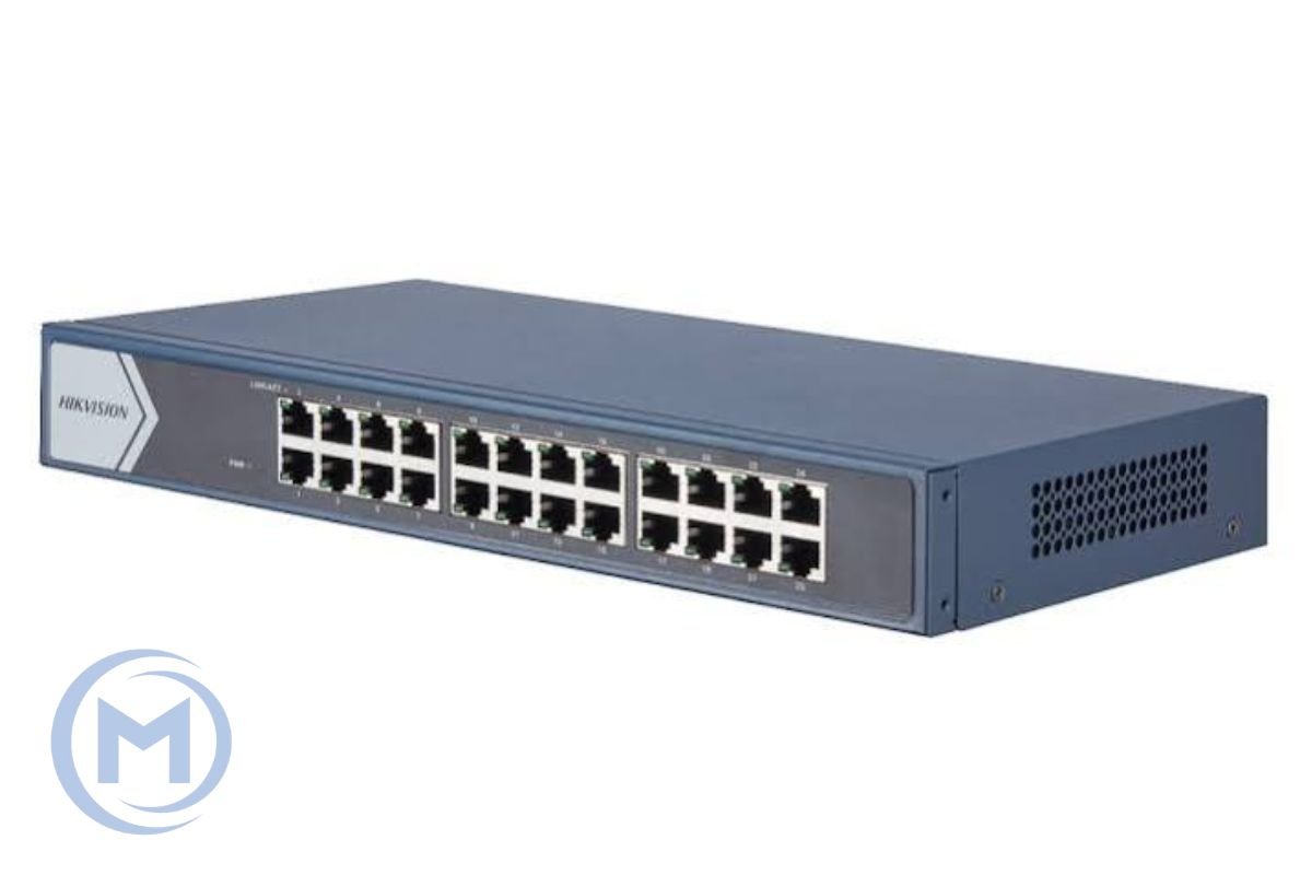 HUB Switch HIKVISION DS-3E0524-E 24-port 10/100/1000Mbps Metal