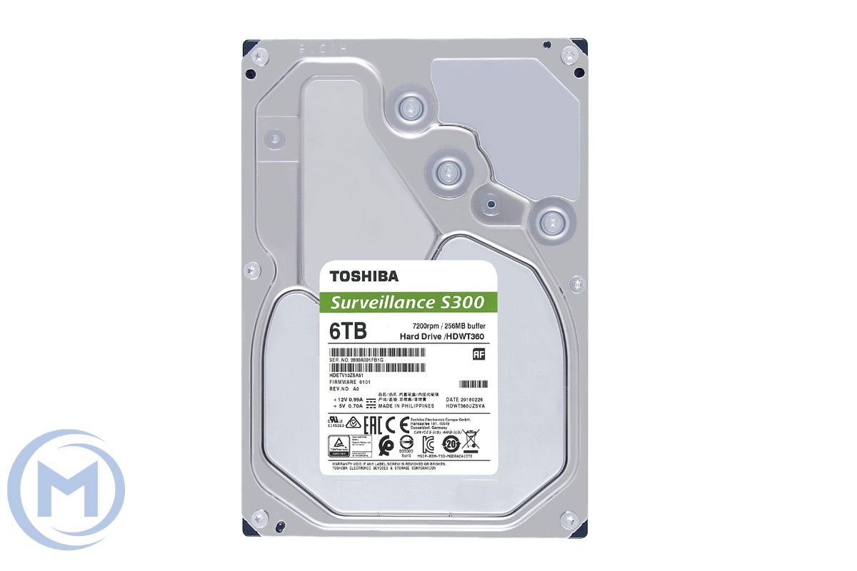                 Toshiba 6TB 5400rpm 256MB S300 SATA3 HDWT860UZSVA