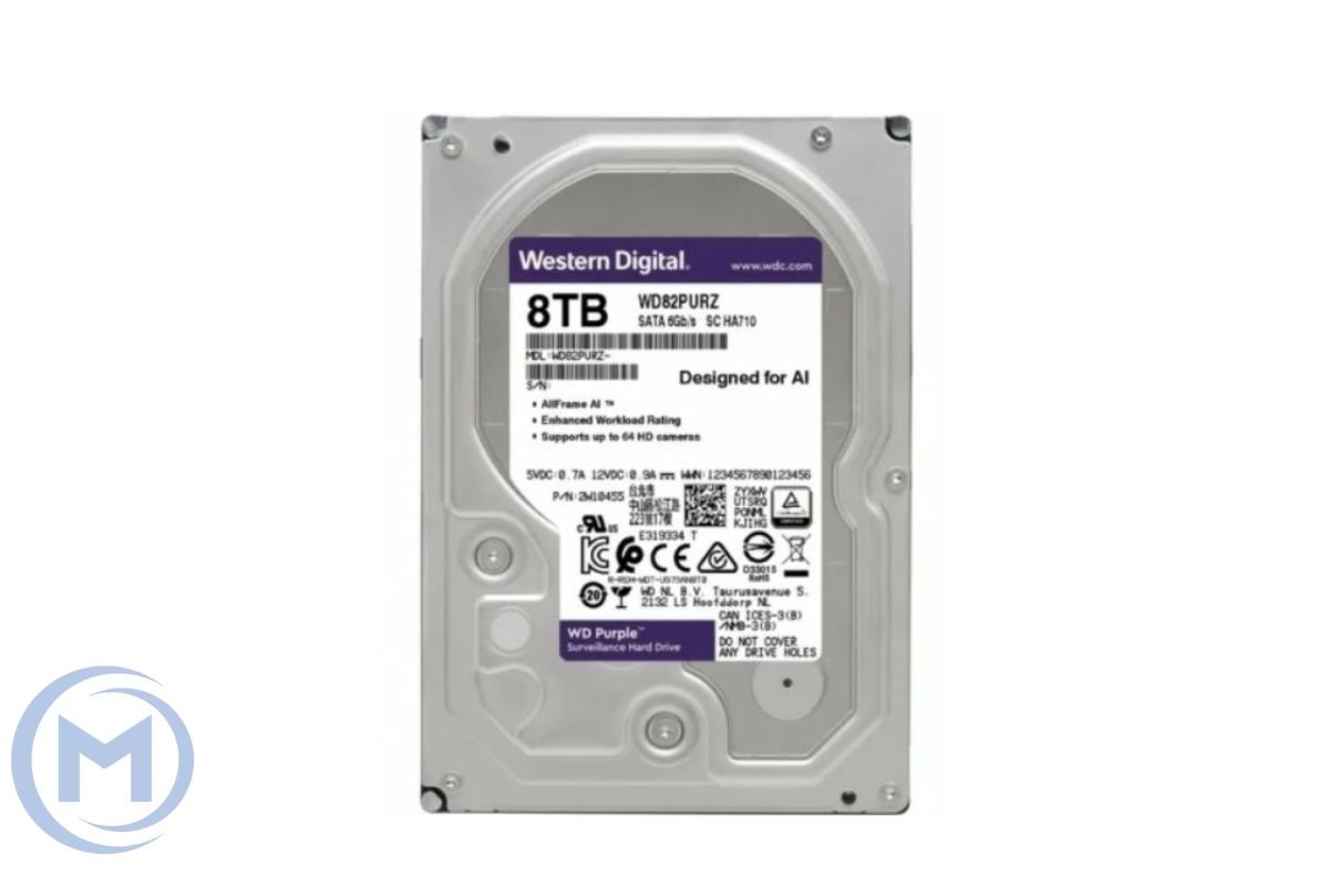                 WD 8TB 5400rpm 128MB WD84PURU SURVEILLANCE SATA3