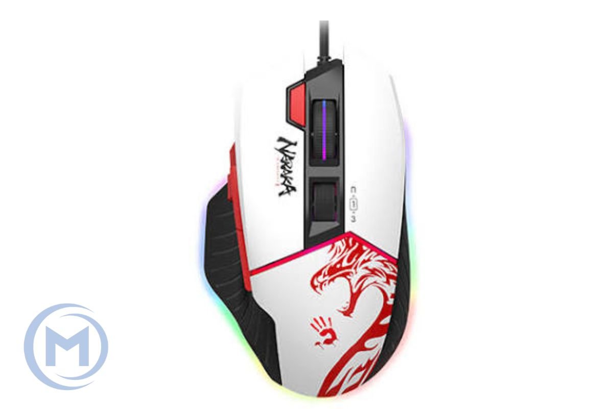 A4TECH BLOODY W95 ULTRA GAMING MOUSE 20000CPI NARAKA RGB EXTRA FIRE ACTIVE USB