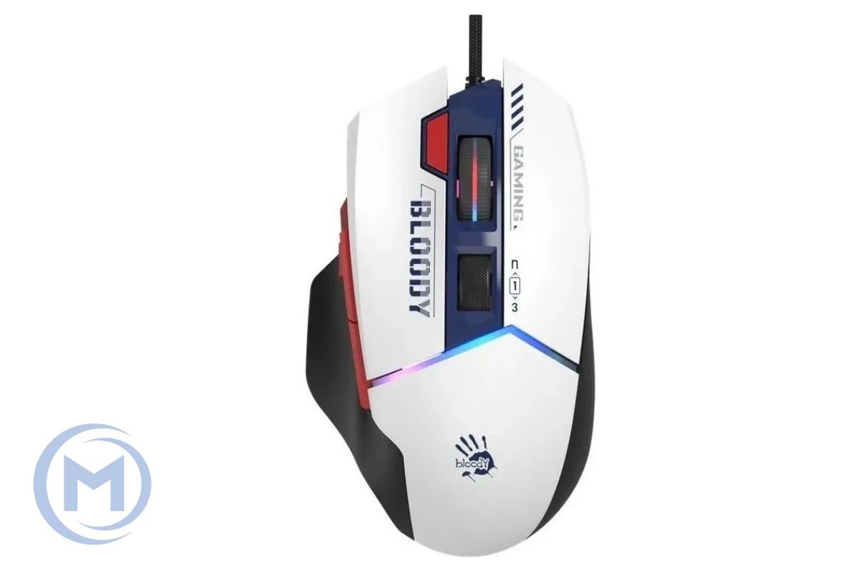 A4TECH BLOODY W95 ULTRA GAMING MOUSE 20000CPI SPORTS NAVY RGB EXTRA FIRE ACTIVE USB