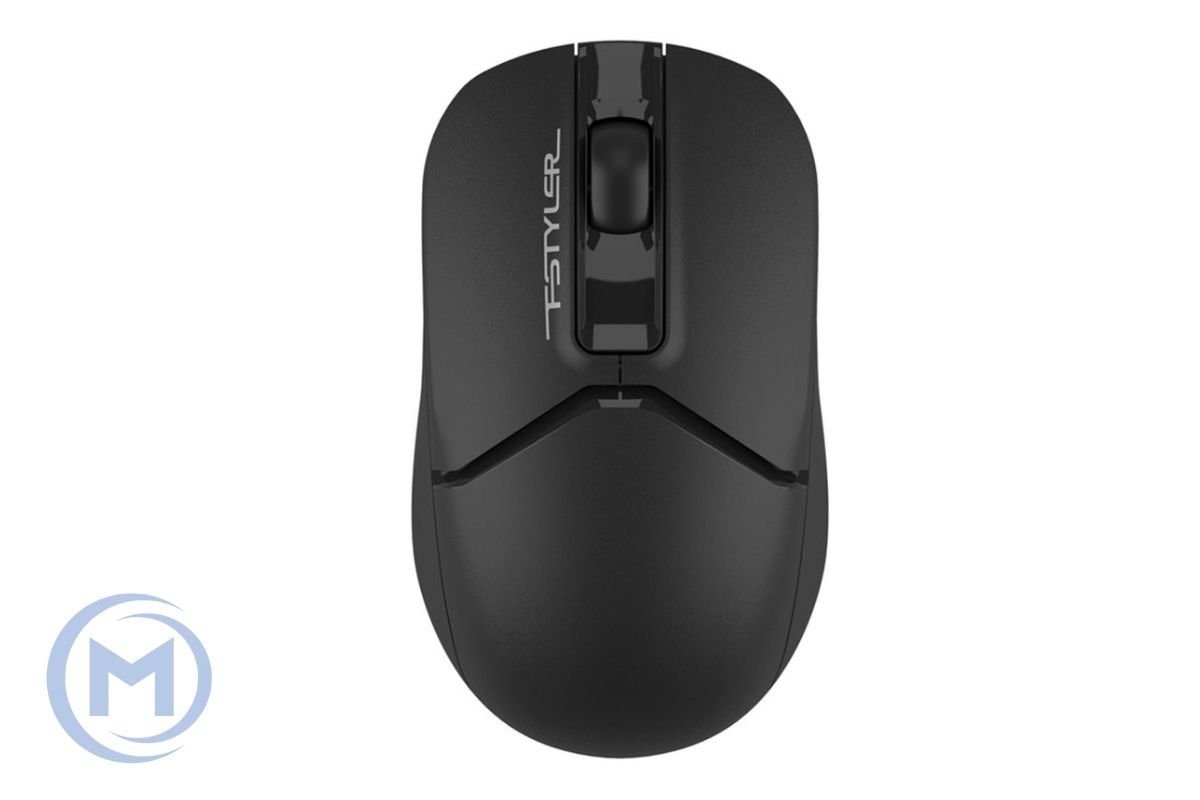 A4TECH FSTYLER FB12 DUAL-MODE BLUETOOTH & 2.4G OPTICAL MOUSE 1200DPI BLACK USB