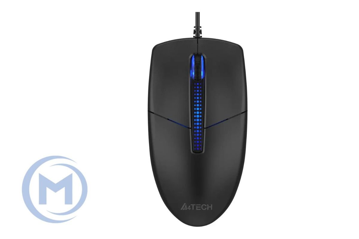 A4TECH N-530 ILLUMINATE MOUSE 1200DPI USB BLACK