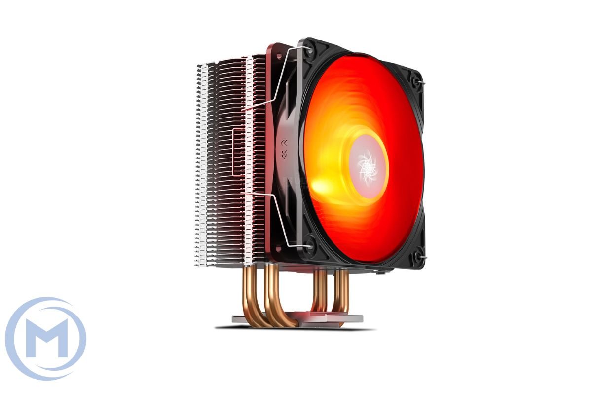                 CPU cooler DEEPCOOL GAMMAXX-400 V2 RED LGA LGA1700/1200/115*/AMD RED LED 120x25mm,900-1500rpm,4HP