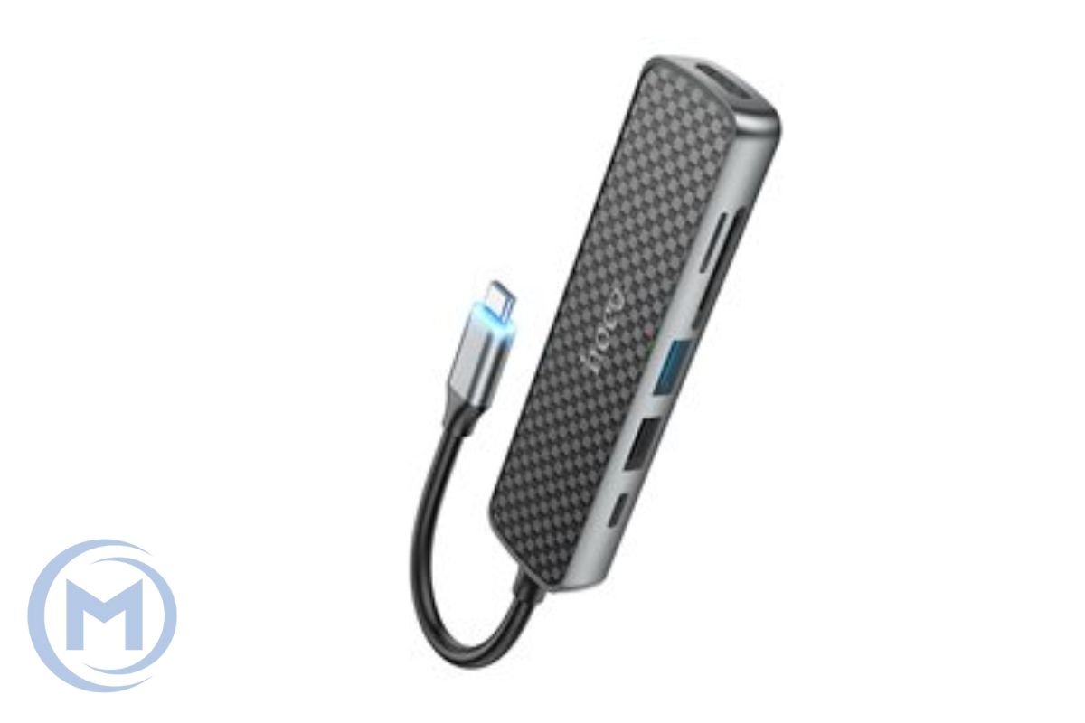             Converter HB24 Type-C/USB3.0/USB2.0/microSD/HDMI 6 in 1