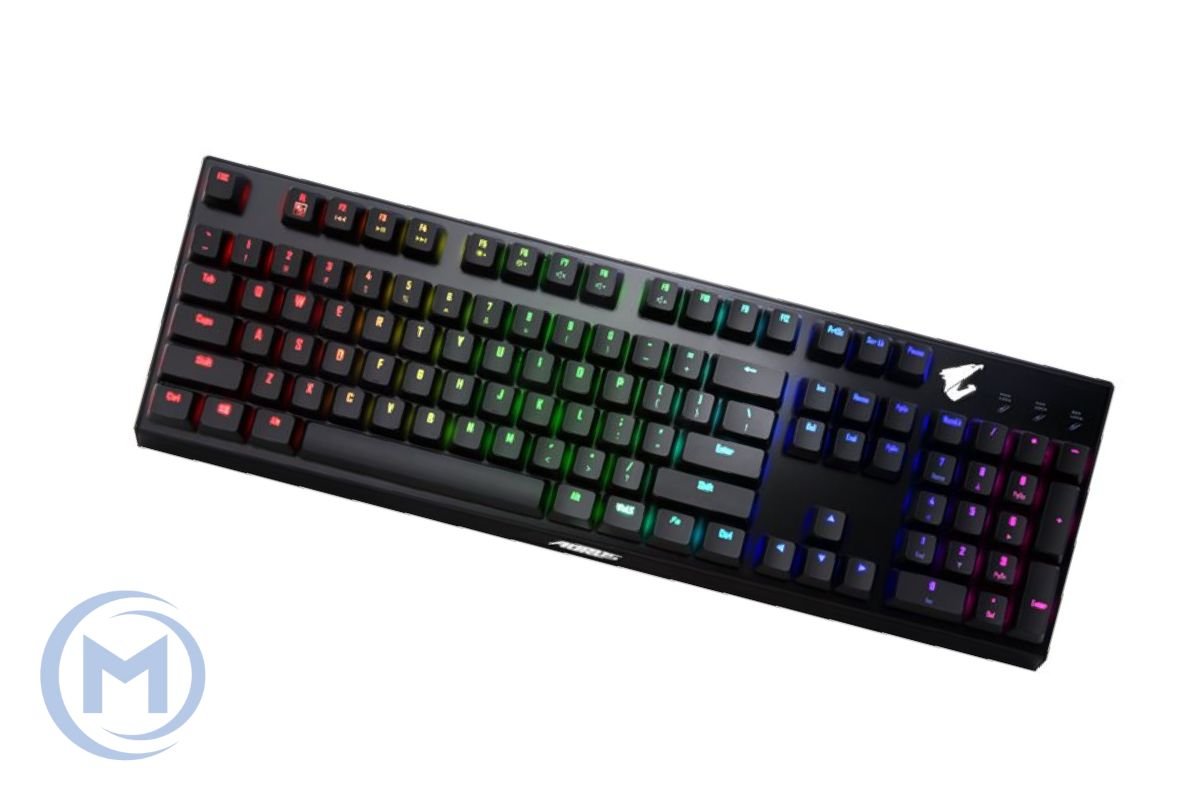 Keyboard AORUS K9 BLACK RGB LED MECHANICAL GAMING KEYBOARD USB US