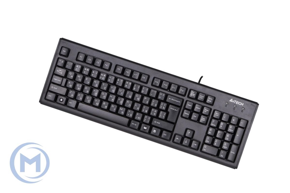 A4TECH  KM-720 FN-KEY MULTIMEDIA KEYBOARD USB BLACK US+RUSSIAN