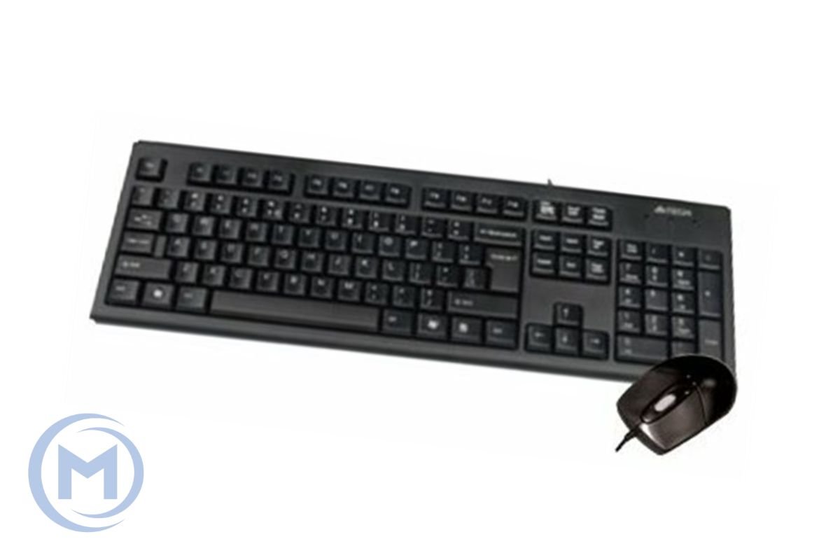 A4TECH  KR-9276 (KR-92+OP-760) KEYBOARD+MOUSE SET USB BLACK US+RUSSIAN