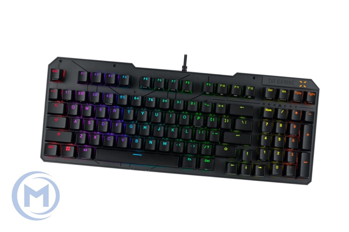 ASUS RA07 TUF K3 GEN II/RD/RU/DS ABS RGB GAMING MECHANICAL KEYBOARD BACKLIGHT RED US/RU