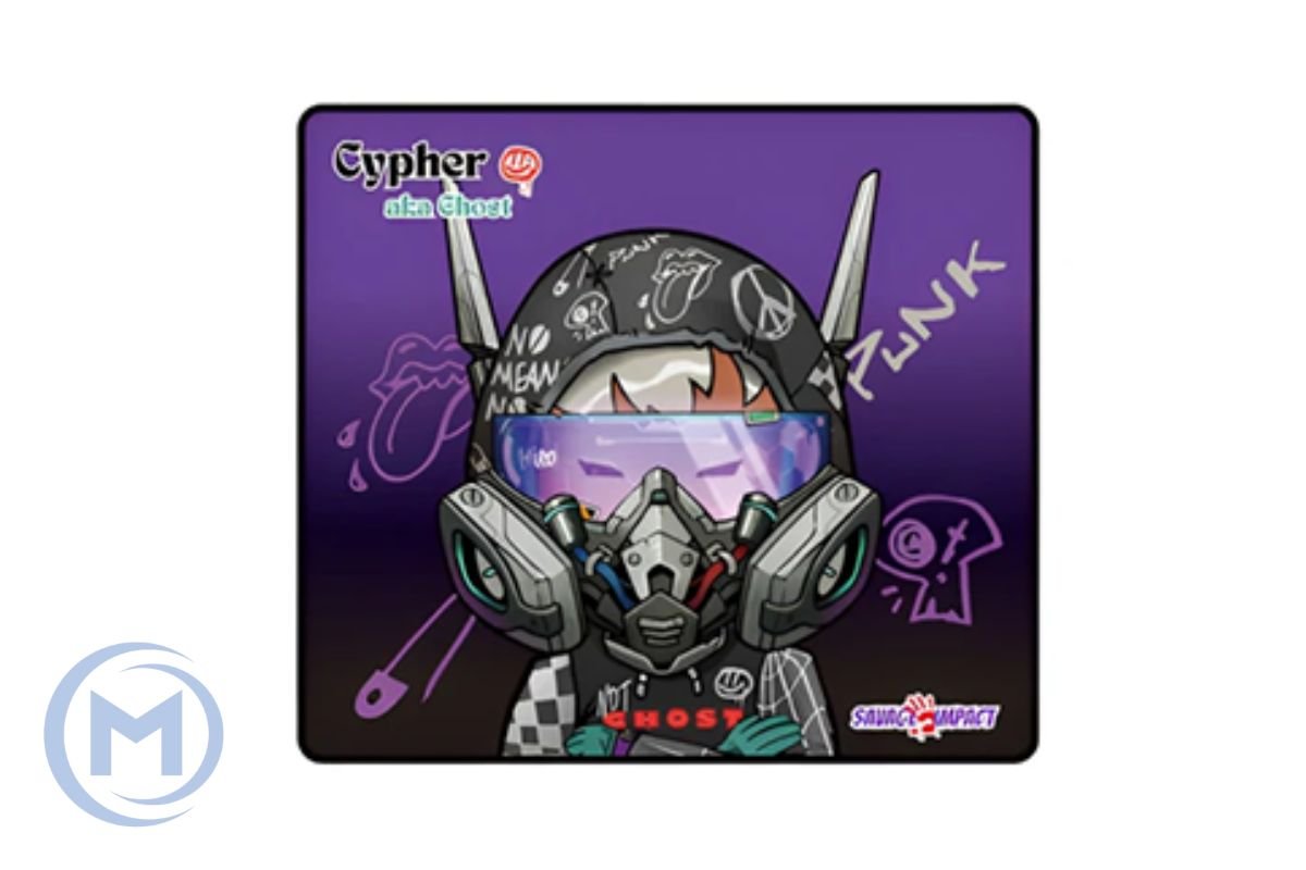 A4TECH BLOODY SAVAGE BP-45W CYPHER GHOST PROFESSIONAL GAMING MOUSE PAD (450x400x5mm)