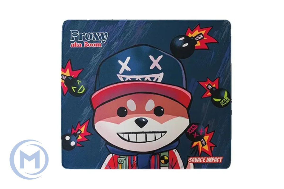A4TECH BLOODY SAVAGE IMPACT BP-45 PROXY BOOM INK BLUE ELITE PRECISION GAMING MOUSE PAD (450x400x5mm)
