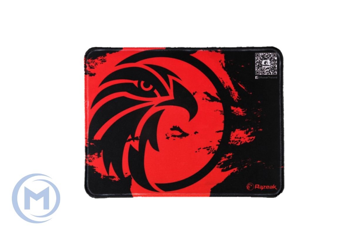 RAZEAK RP-01 GAMING MOUSE PAD 280X240X3mm BLACK/RED