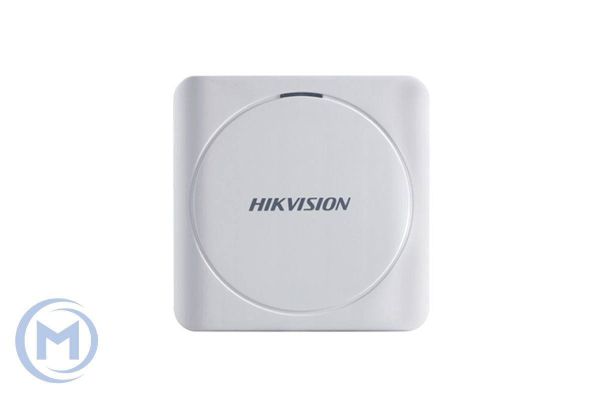                 Считыватель HIKVISION DS-K1801M(STD)(STD)  Mifare,пластик, IP65, белый