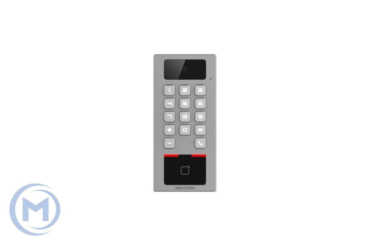                 Терминал доступа-видеодомофон HIKVISION DS-K1T502DBWX-C(STD) Mifare,WIFI,IP65,IK09