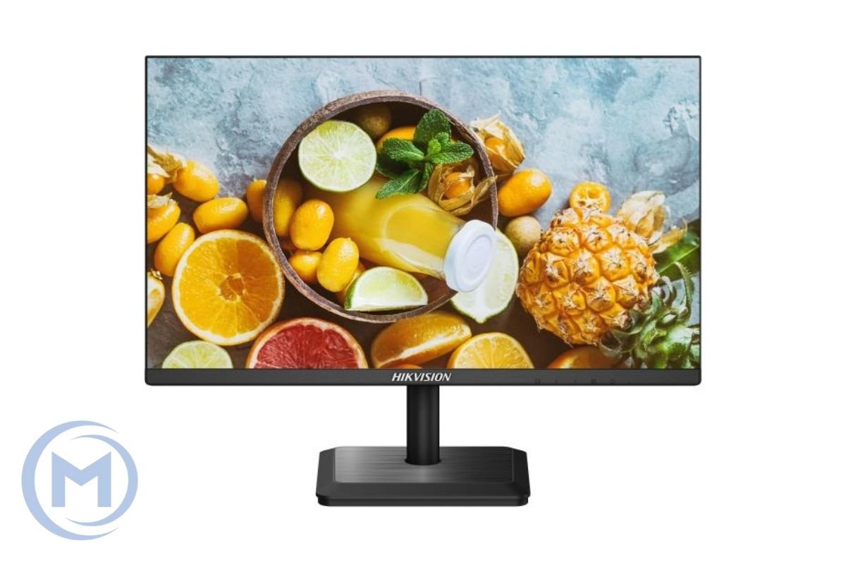Монитор LCD 23.8" Hikvision 1080P, HDMI/VGA input, view angle:178°/178°, plastic casing, VESA, base bracket included, 724h [DS-D5024FN(M)]