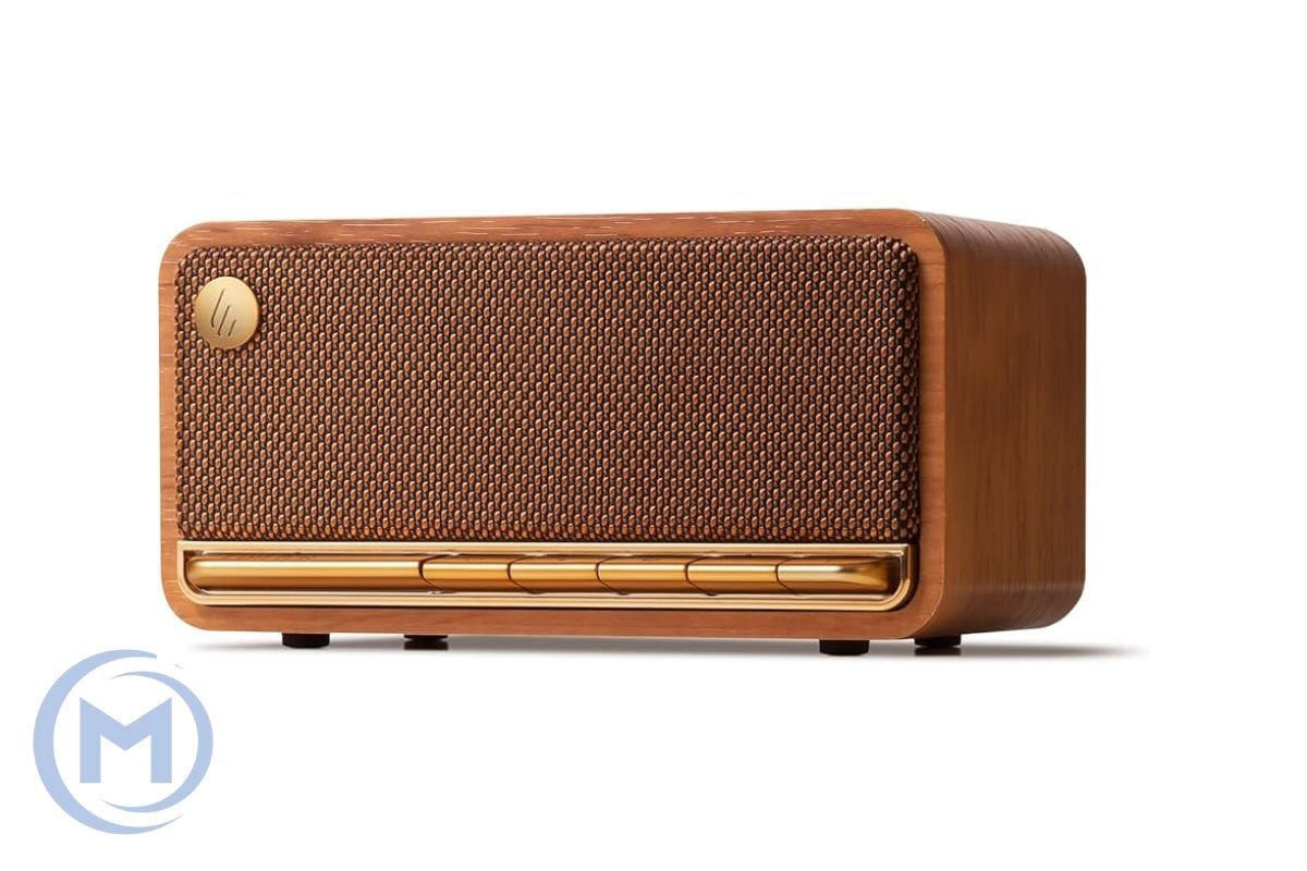 Беспроводная колонка Edifier MP230, 80dB(A), 5.0 Bluetooth, TF card, AUX, USB-C, R/L:10W+10W, 2500mAh, brown