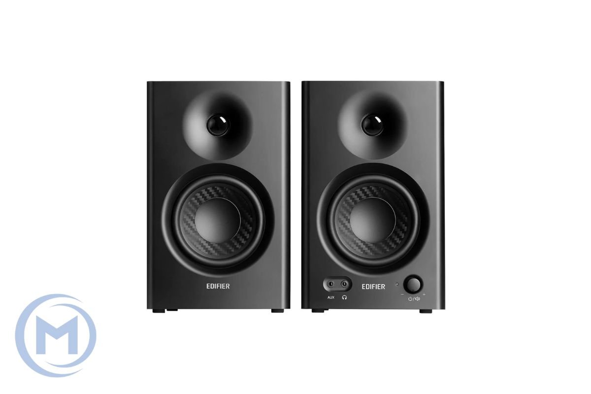 Звуковая система cтудийные мониторы Edifier MR4, ≥85dB(A), TRS, RCA, AUX , 21W+21W, Черный