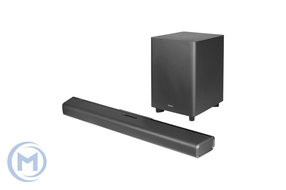 Звуковая система Edifier B700 5.1.2, ≥85dBA, 45Hz - 20000Hz, 5.0BT, AUX, Optical, Coaxial, 15W+15W+15W, HDMI OUT (ARC/eARC), Пульт управления, iron grey