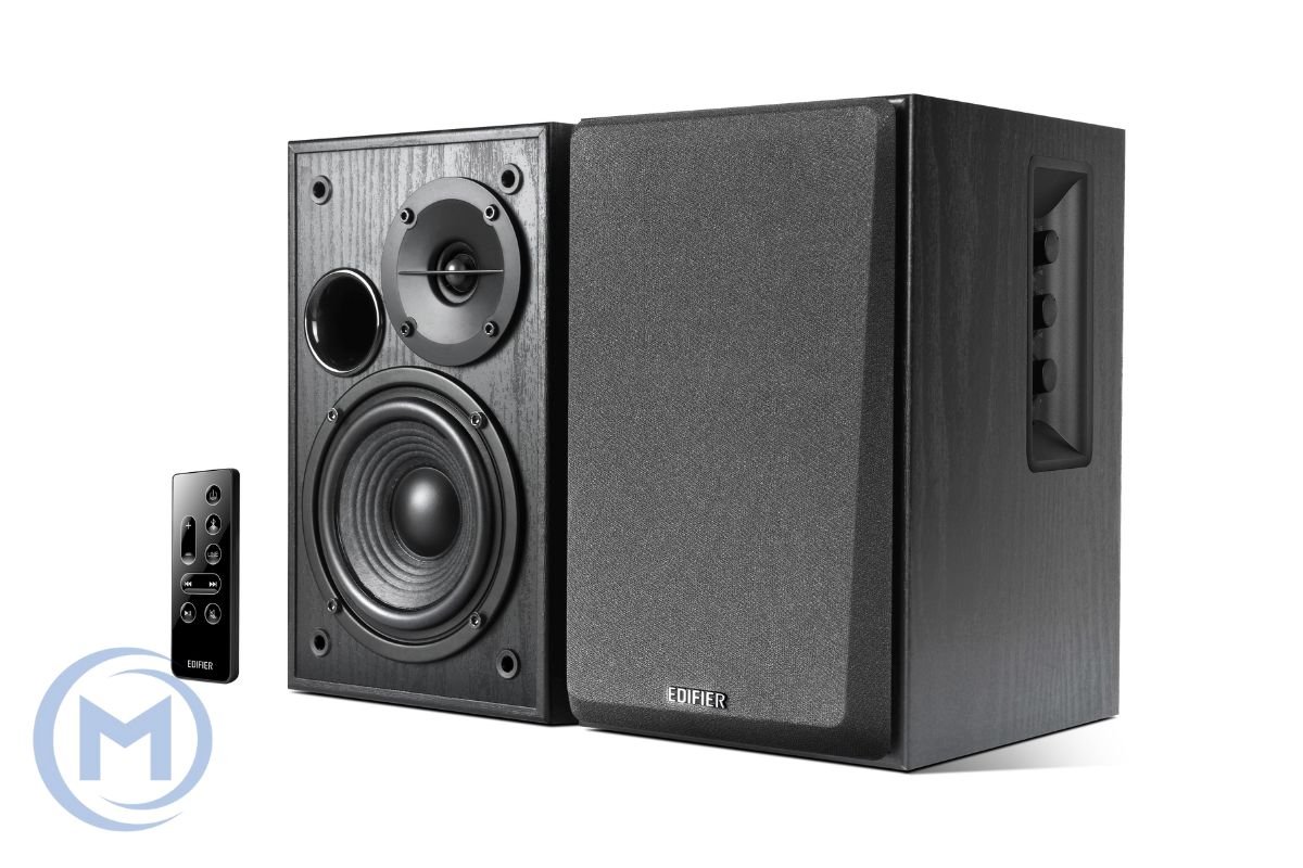 Звуковая система Edifier R1580MB, ≥84dB(A), 55Hz - 20000Hz, RMS 42W(21W+21W), AUX, RCA, Bluetooth, MDF, black