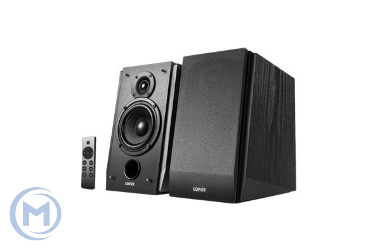 Звуковая система Edifier R1855DB 2.0, ≥80dBA, 5.1BT, Line In, Optical, Coaxial, 19W×2+16W×2 (RMS), Пульт управления, Черный