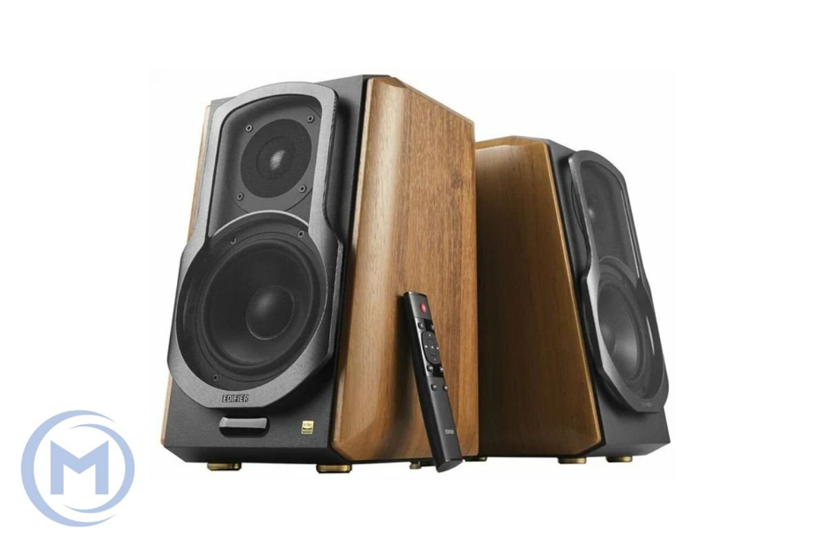 Звуковая система Edifier S1000MKⅡ, 2.0, ≥ 90dB (A), 120W RMS 35W×2 (Mid-Range / Bass) + 25W×2 (Treble), DSP, 45Hz - 40000Hz, Dual RCA, Line In 1, Line In 2, Optical, Coaxial, Bluetooth5.0, brown