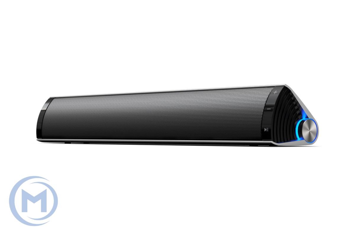 Звуковая система Беспроводная колонка Edifier MF200, ≥85dB(A), 5.0BT/ USB-C Sound card / 3.5mm AUX, 4W+4W (RMS), silver